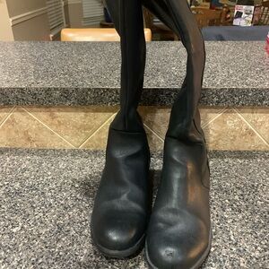 Life Stride Black Heeled Boots